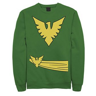 Men's Marvel X-Men Phoenix Jean Grey Classic Comic Costume Sweatshirt
