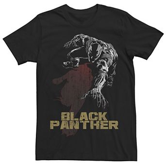 Men's Marvel Black Panther Sneaky Reachy Pouncey Kitty Tee