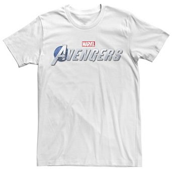 Men's Marvel's The Avengers Silver Logo Graphic Tee