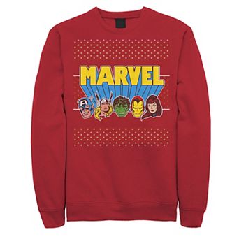 Men's Marvel Avengers Classic Ugly Christmas Sweatshirt