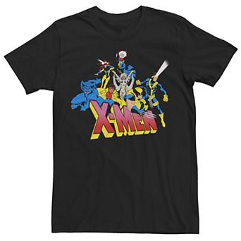 Men's Marvel X-Men Vintage Group Shot Graphic Tee