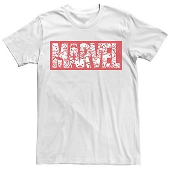Men's Marvel Kawaii Superheroes Logo Tee
