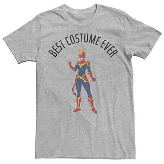 Men's Marvel Captain Marvel Best Costume Ever Portrait Graphic Tee
