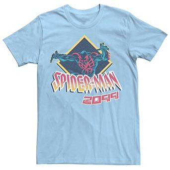 Men's Marvel Spider-Man 2099 Action Portrait Logo Graphic Tee
