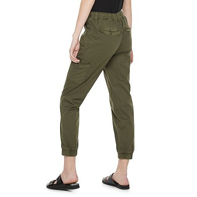 Juniors' SO® High Rise Cargo Jogger Pants