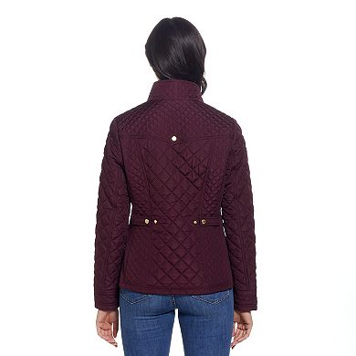 Women's Weathercast Quilted Moto Jacket