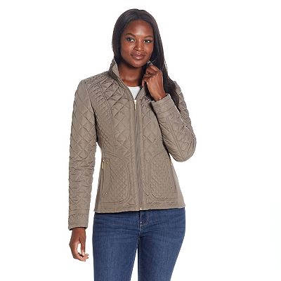 Women s Weathercast Quilted Moto Jacket