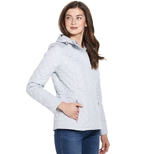 Women's Weathercast Hooded Quilted Anorak Jacket