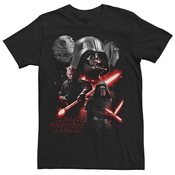 Men's Star Wars Sith Collage Space Poster Tee