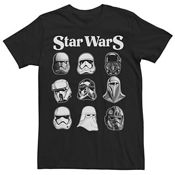 Men's Star Wars Stormtrooper Helmets Tee