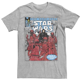 Men's Star Wars Last Jedi Retro Kylo Praetorian Comic Tee