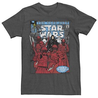 Men's Star Wars Last Jedi Retro Kylo Praetorian Comic Tee