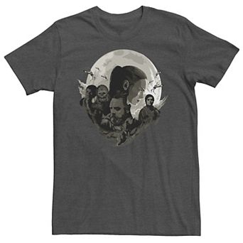 Men's Star Wars: The Last Jedi Rebels Moon Silhouette Tee