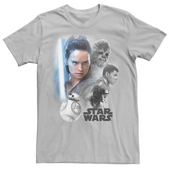 Men's Star Wars Last Jedi The Real Heroes Graphic Tee