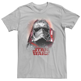 Men's Star Wars Last Jedi Captain Phasma Distress Tee