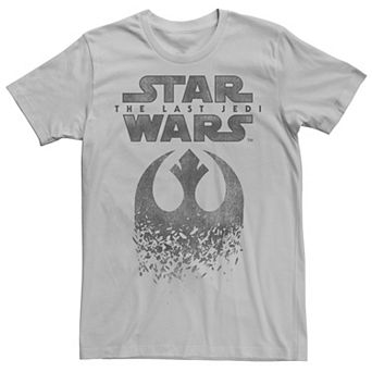 Men's Star Wars: The Last Jedi Rebel Logo Disintegrated Tee