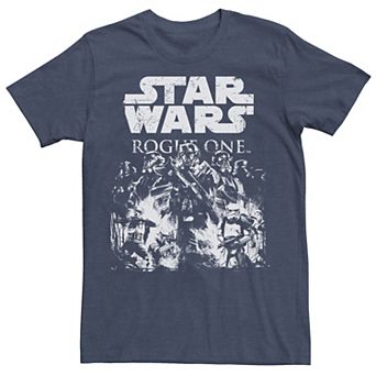 Men's Rogue One: A Star Wars Story Troops Of Death Fire Tee