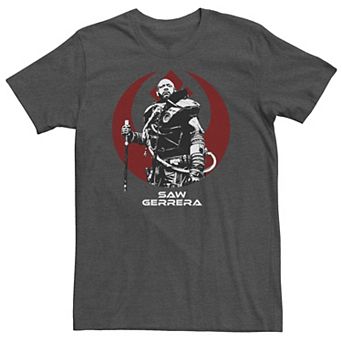Men's Star Wars Saw Gerrera Rogue One Rebel Tee