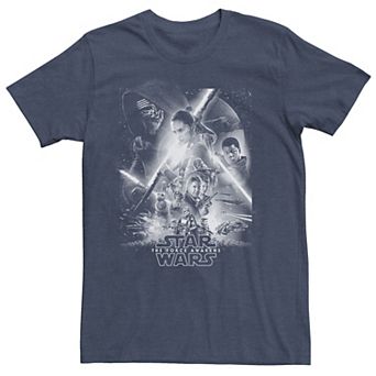 Men's Star Wars Force Awakens Group Poster Tee