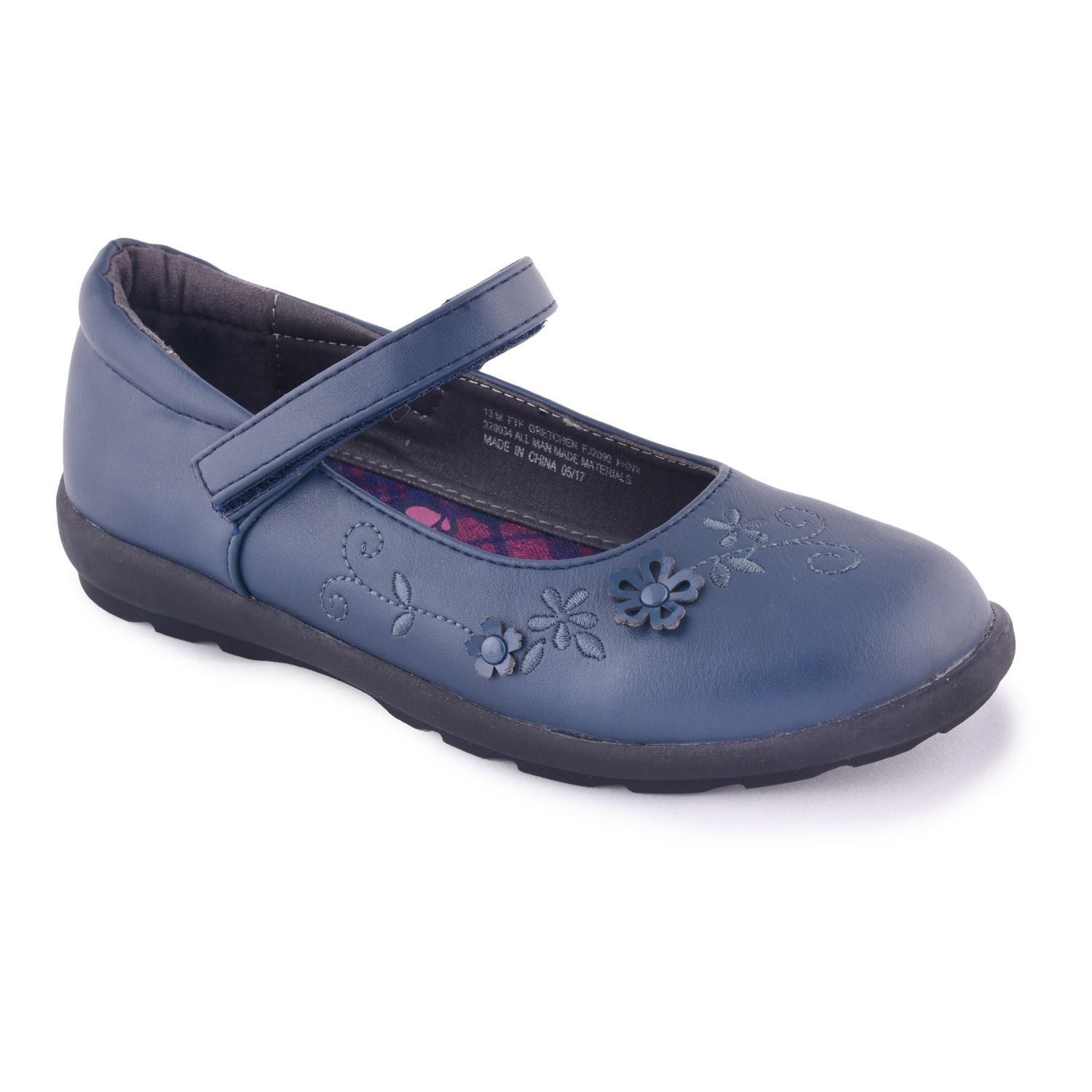 little girl navy blue mary jane shoes