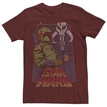 Men's Star Wars Boba Fett The Mandalorian Vibrance Tee