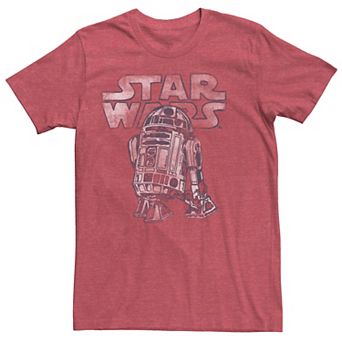 Men's Star Wars R2-D2 Vintage Style Tee
