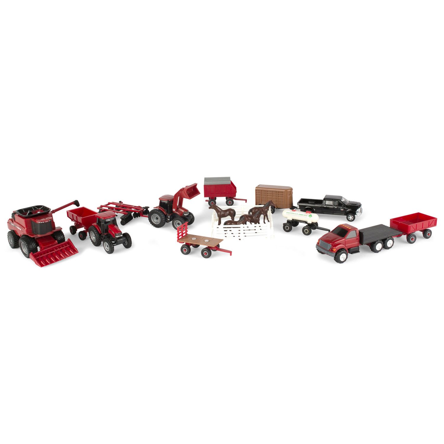 ertl tractor pull set