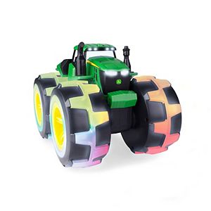 World Tech Toys Mega Galaxy Flex Track 425 Piece Glow In The Dark Track With 2 Electric Led Light Cars And Track Loop - big green tractor roblox song id