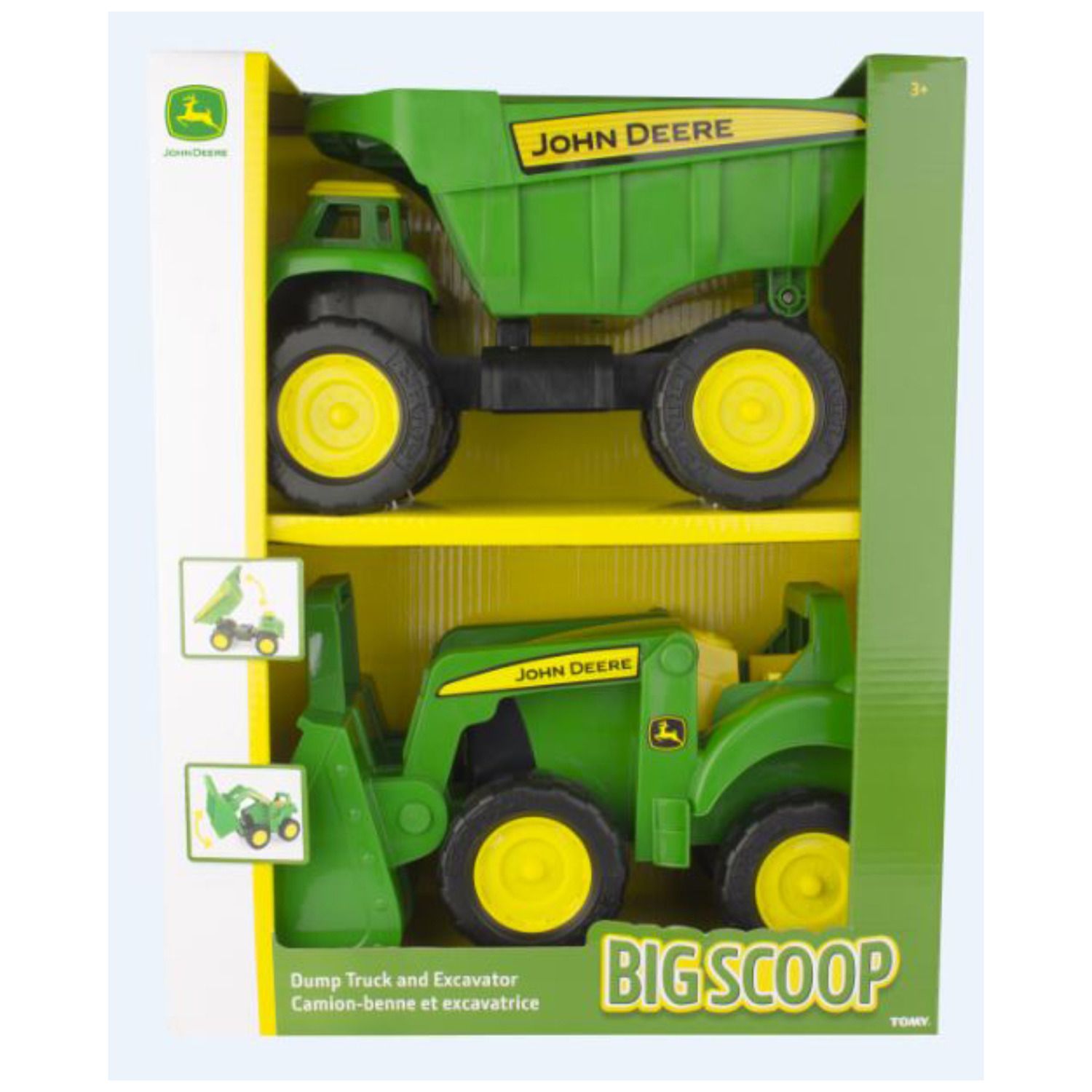 john deere big scoop excavator
