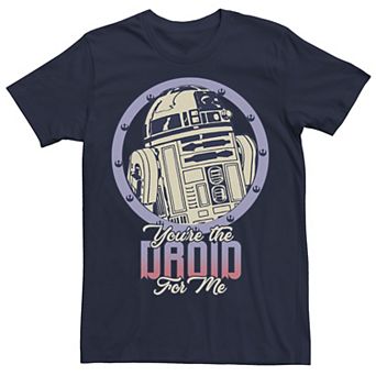 Men's Star Wars R2-D2 Droid For Me Valentine's Tee