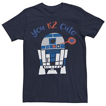 Men's Star Wars R2-D2 Too Cute Valentine's Day Tee