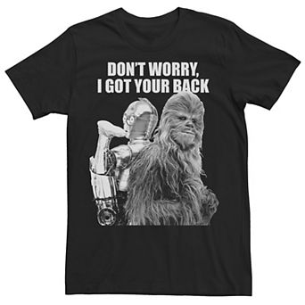 Men's Star Wars Chewies Got Your Back Tee