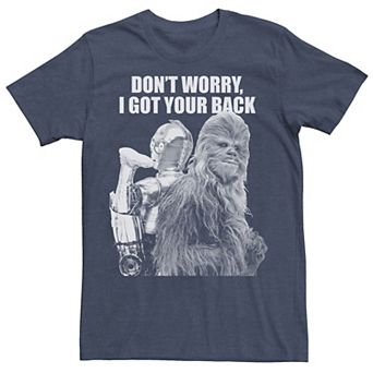 Men's Star Wars Chewies Got Your Back Tee