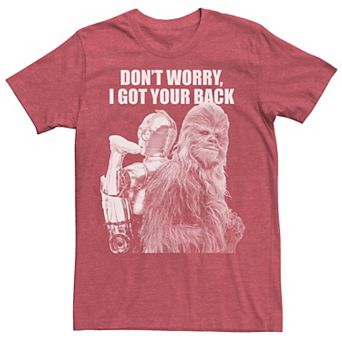 Men's Star Wars Chewies Got Your Back Tee