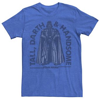 Men's Star Wars Vader Tall Darth & Handsome Arch Tee