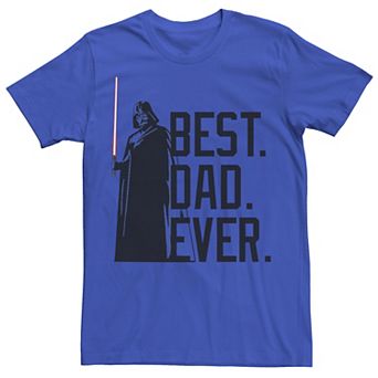 Men's Star Wars Darth Vader Best Dad Ever Tee