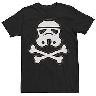 Men's Star Wars Stormtrooper Skull Patch Tee