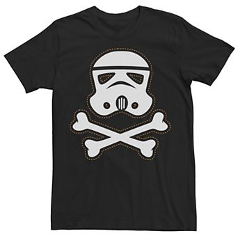 Men's Star Wars Stormtrooper Skull Patch Tee