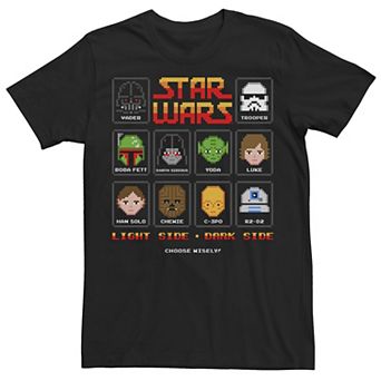 Men's Star Wars Video Game Character Selection Screen Tee
