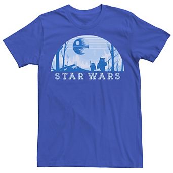 Men's Star Wars Endor Portrait Logo Tee
