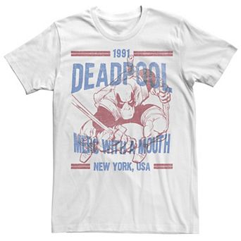 Men's Marvel Deadpool Est. 1991 Merc With A Mouth Tee