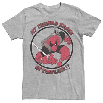 Men's Marvel Deadpool My Common Sense is Tingling Tee