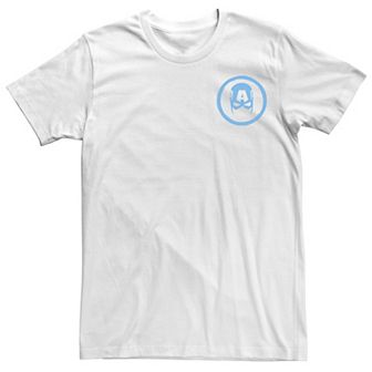 Men's Marvel Captain America Avengers Mask Tee