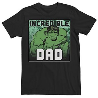 Men's Marvel Hulk Father's Day Incredible Dad Tee