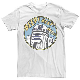 Men's Star Wars R2-D2 Bleep Bleep Bleep Tee