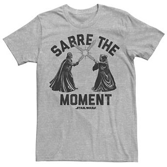 Men's Star Wars Darth Vader Palpatine Sabre The Moment Tee