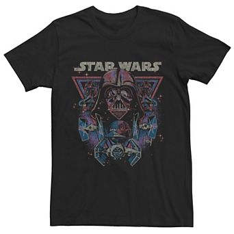 Men's Star Wars Darth Vader Tie Fighters Dark Side Tee
