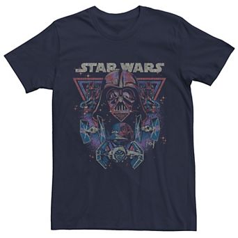 Men's Star Wars Darth Vader Tie Fighters Dark Side Tee