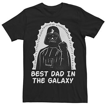 Men's Star Wars Darth Vader Best Dad Ever Tee