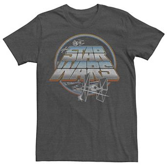 Men's Star Wars Tie Fighter Vs X-Wing Fighter Graphic Tee